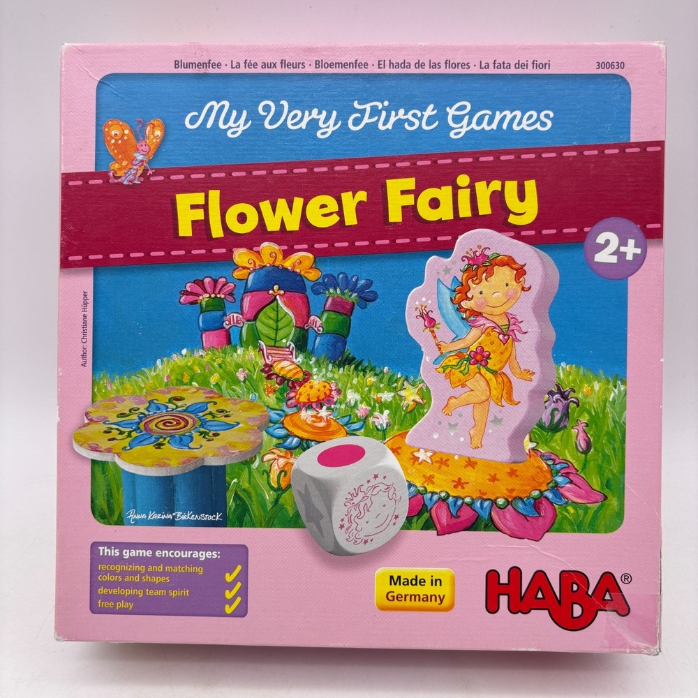 Flower Fairy COMPLETE HABA 2014 Wooden Children's Kids Toys La fée aux fleurs